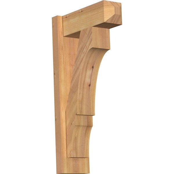 Ekena Millwork Balboa Craftsman Smooth Outlooker, Western Red Cedar, 5 1/2"W x 14"D x 26"H OUT06X14X26BOA04SWR - main